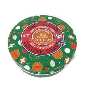 L'Occitane Limited Edition Shea A Winter Walk Ultra Light Body Cream 2.8 oz NEW